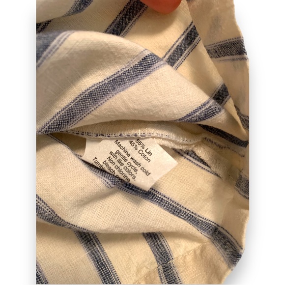 Madewell Layered Mini Skirt Linen Blend size 0 - Picture 5 of 5